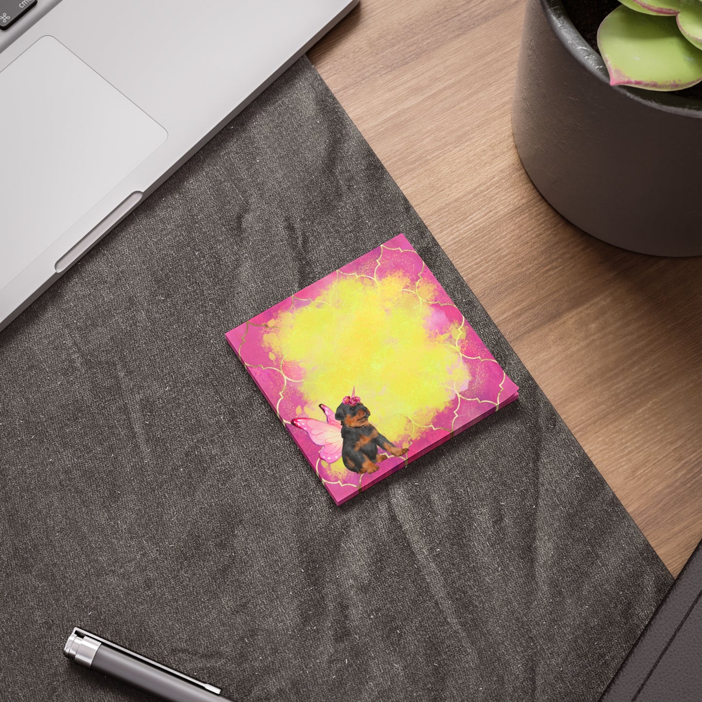 Uni-Puppy Sticky Note Pad (Rotty)