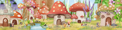 FlutterShroom Village Bookmark